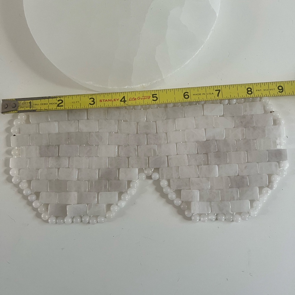 NWOT Quartz Crystal Eye Mask - Picture 3 of 4